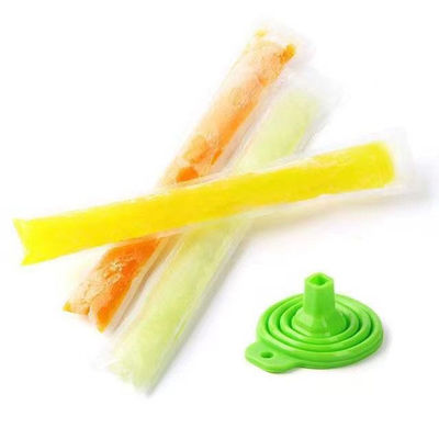 Sac d'emballage en plastique de taille personnalisée de crème glacée