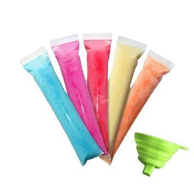 Sac d'emballage en plastique de taille personnalisée de crème glacée
