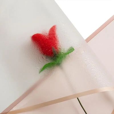 Exemplaire gratuit Impression sur mesure Résistant à l'eau Papeterie d'emballage pour fleuriste Bouquet