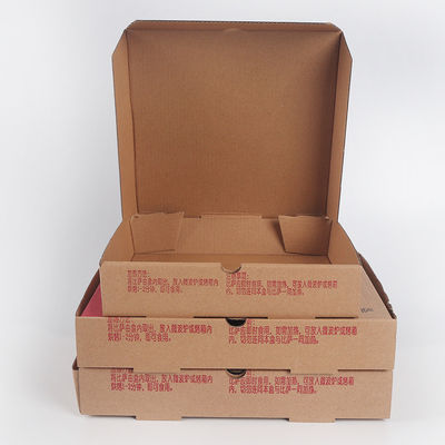 Boîtes à fentes 9 pouces ondulées boîte à lunch papier jetable pour la cuisson et à emporter