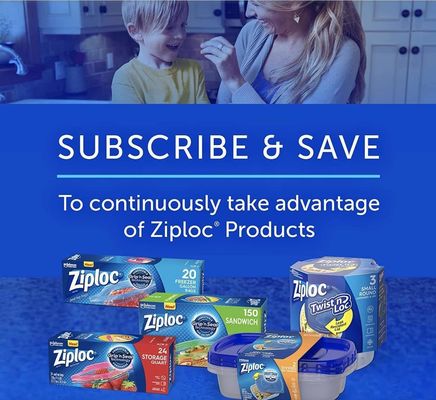 Emballage alimentaire quotidien LDPE congélateur Sacs à fermeture à glissière pour les collations de sandwich en couleur personnalisée