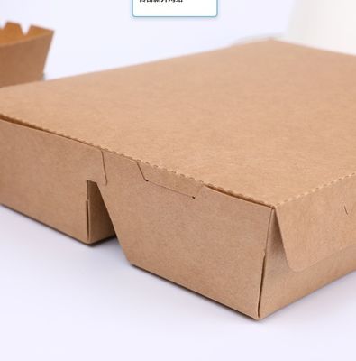 Contenant artisanal papier imprimé plateau pour les aliments de sushi épais emballage japonais à emporter jetable