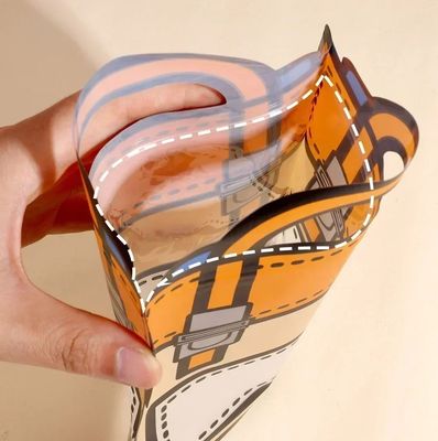 Sac à dos en plastique en forme de fermeture à glissière