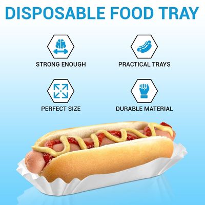 Emballage jetable pour les aliments de 6' Sandwiches à la soupe blanche hamburgers et plus dans une boîte aseptique