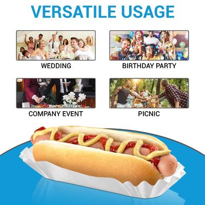 Emballage jetable pour les aliments de 6' Sandwiches à la soupe blanche hamburgers et plus dans une boîte aseptique