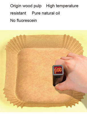 Type de pâte alimentaire pâte chimique friteuse à air papier spécial à usage unique