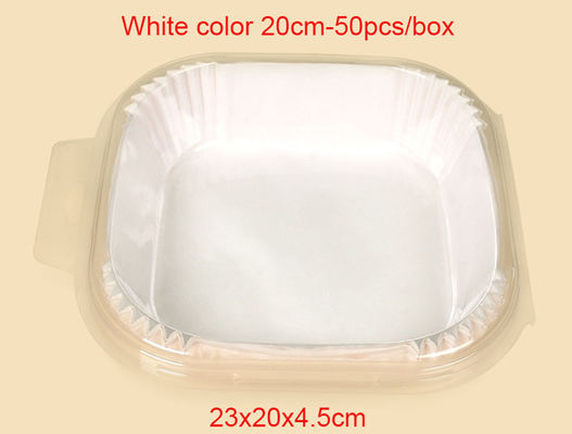 Couche de silicone à une face, papier à plaque pour friteuse à air résistant à la chaleur et à l'huile
