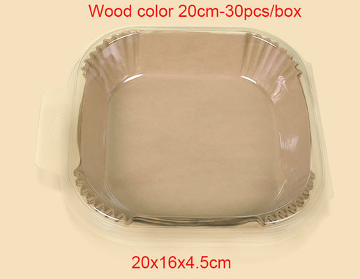 Couche de silicone à une face, papier à plaque pour friteuse à air résistant à la chaleur et à l'huile