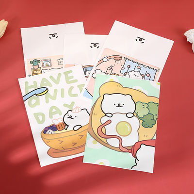 Sac en papier cadeau personnalisé en couleur, dessin animé imprimé, dessin d'animal pour les arrivées de 2023