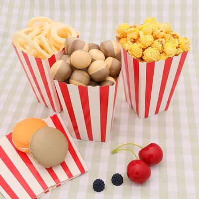 Snacks personnalisés à base de maïs soufflé de pomme de terre sacs et chips boîtes de pain de bonbons pour le cinéma