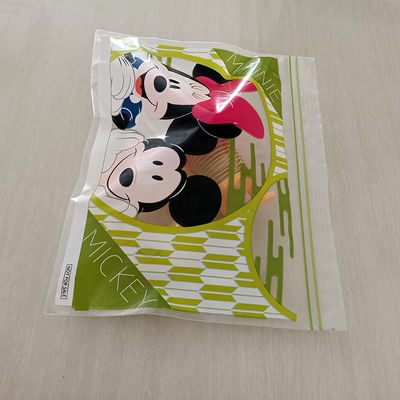 Sac à fermeture à glissière double en plastique Sandwich Fermeture à glissière en PE congélateur re-fermé Sacs de stockage de fruits