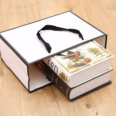 Sacs cadeaux personnalisés de luxe Sacs de magasinage avec l'épaisseur de la demande du client