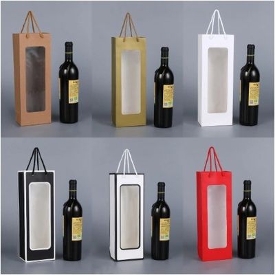 Des sacs à bouteilles de vin pour cadeaux de whisky