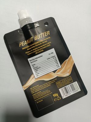 Sécurité garantie Sac à goule transparent PET/VMPET/PE personnalisé pour le stockage de jus de fruits