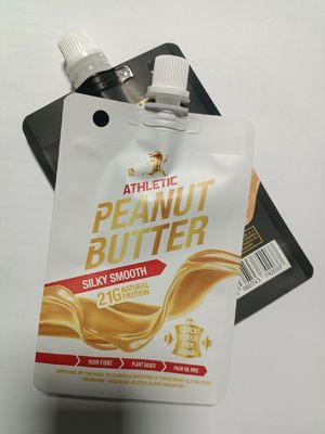 Sécurité garantie Sac à goule transparent PET/VMPET/PE personnalisé pour le stockage de jus de fruits