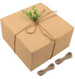 Mariage de Noël Impression personnalisée Emballage cadeau Contenant de papier Boîtes de friandises avec couvercles