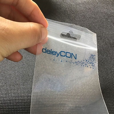 Sac en plastique PE d'épaisseur personnalisée Mini sac ziplock avec certificat SGS65