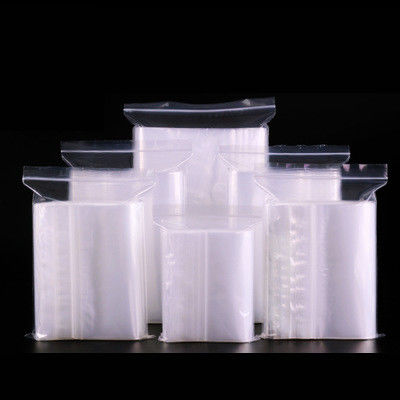 Matériau LDPE en plastique étanche mini sac ziplock avec un assortiment de couleurs personnalisées