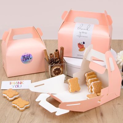 Boîte à gâteaux Brown Kcraft Boîte à gâteaux à la main