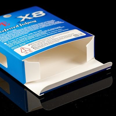 Boîte à engins de pêche Laser Carton argenté papier Attrezzi Da Pesca Boîte d'emballage pour les aliments de mer
