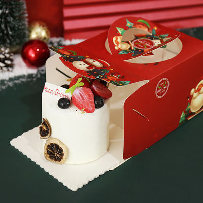 Vendre 4 6 8 10 12 14 pouces Alibaba cuisson de nourriture biscuits dessert boîtes de gâteau avec poignée