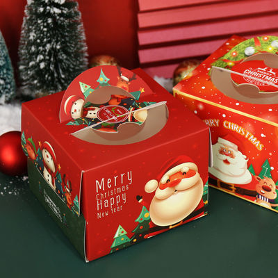 Vendre 4 6 8 10 12 14 pouces Alibaba cuisson de nourriture biscuits dessert boîtes de gâteau avec poignée