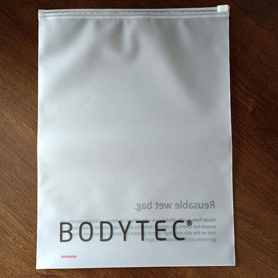 Coffret à fermeture à glissière en plastique pour vêtements