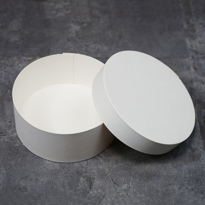 Boîte à gâteaux non recouverte de 12,5 cm de diamètre rond de 5,5 cm de hauteur Parfaite pour les besoins de cuisson personnalisés