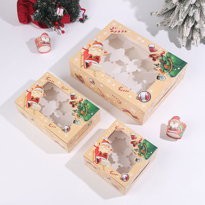 Boîtes à gâteaux de dessert avec fenêtre