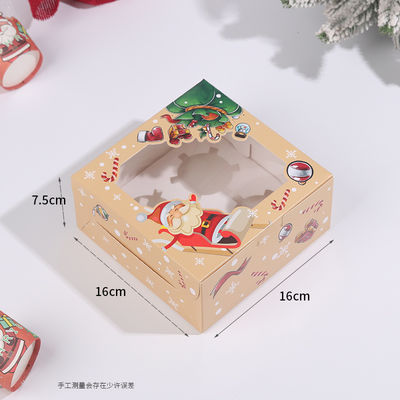 Boîtes à gâteaux de dessert avec fenêtre