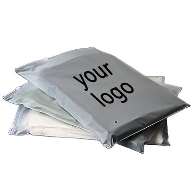 Impression personnalisée écologique Emballage en plastique transparent PE sac fermeture à glissière glacée