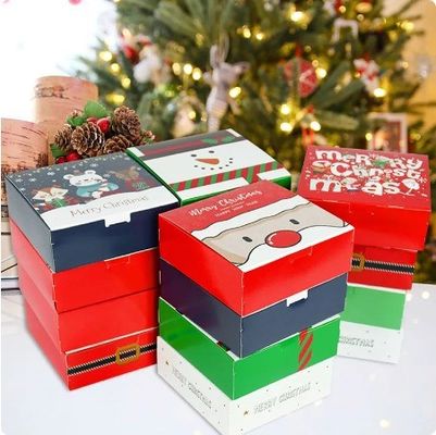 Décoration de Noël Boîtes d'emballage de cadeaux de bonbons au chocolat Idéal pour vos cadeaux de Noël