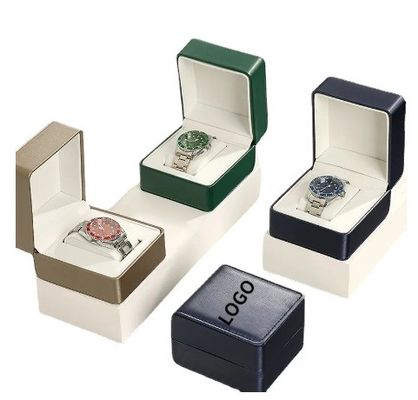 Logo personnalisé Carton Boîte de montre vide pour bijoux Boîte à emballer en papier