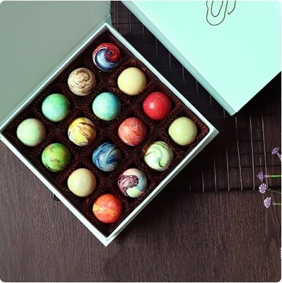 Personnaliser les cadeaux de la Saint Valentin Doux bonbons Petite boîte de chocolat Emballage avec fermeture magnétique