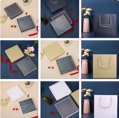 Personnaliser les cadeaux de la Saint Valentin Doux bonbons Petite boîte de chocolat Emballage avec fermeture magnétique