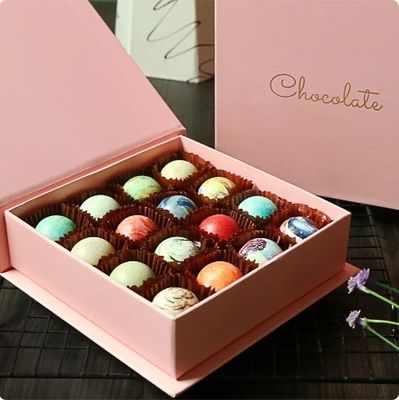 Personnaliser les cadeaux de la Saint Valentin Doux bonbons Petite boîte de chocolat Emballage avec fermeture magnétique