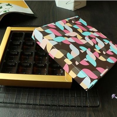 Personnaliser les cadeaux de la Saint Valentin Doux bonbons Petite boîte de chocolat Emballage avec fermeture magnétique