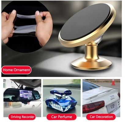 Nano-bandes adhésives à double face transparentes et réutilisables de 3 mètres pour le scellement des tapis et des portes
